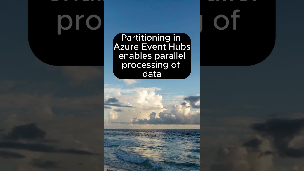 What is the purpose of Event Hubs' partitioning, and how does it work?