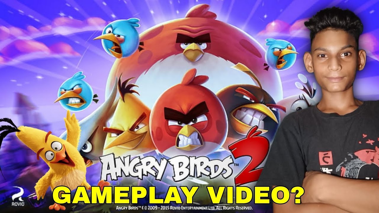😎ANGRY BIRD 2 NEW GAME PLAY VIDEO IN (HINDI)