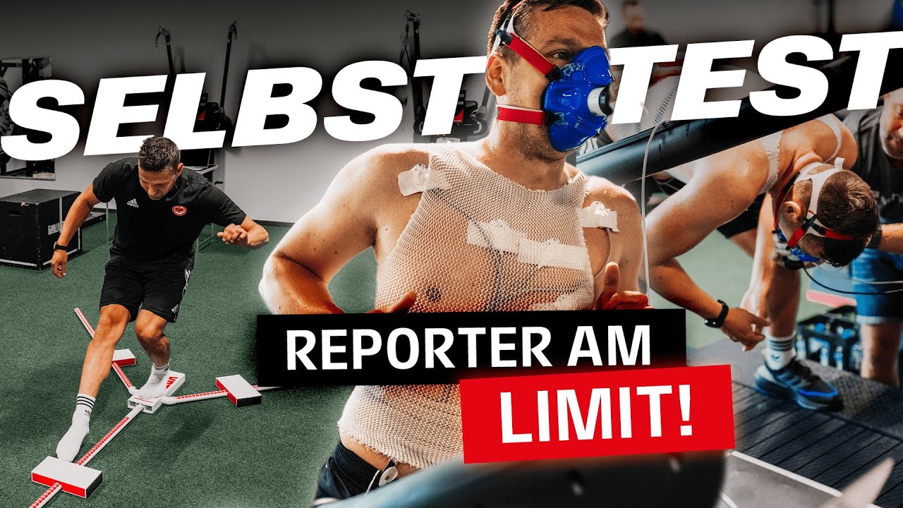 So HART ist ein Bundesliga-Leistungstest! | Unser Reporter im Selbsttest