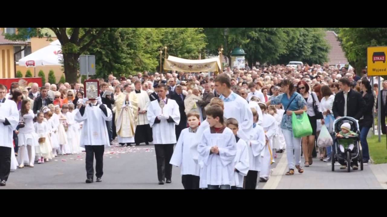 Uroczystość Najświętszego Ciała i Krwi Pańskiej, Dobiegniew, 7.06.2012 r..wmv