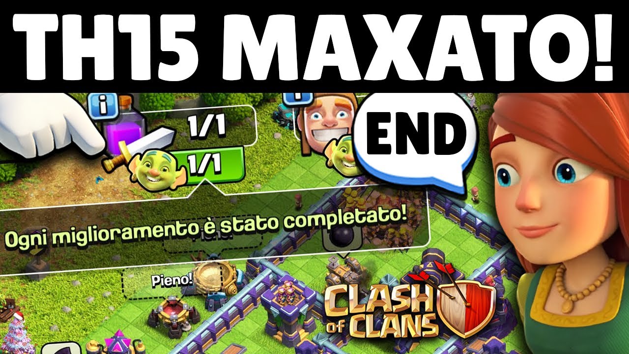 FINE TH15... HO COMPLETATO CLASH OF CLANS!