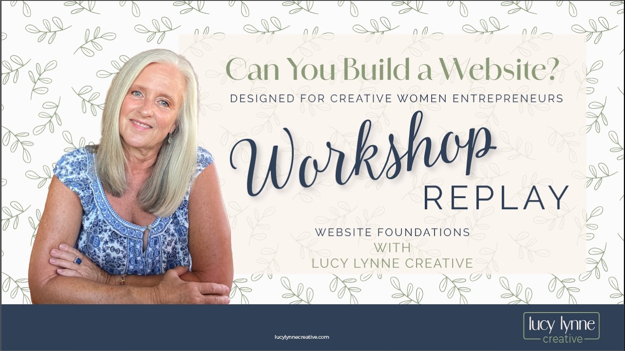 Can You Build a Website? | Workshop for Creative Women Entrepreneurs