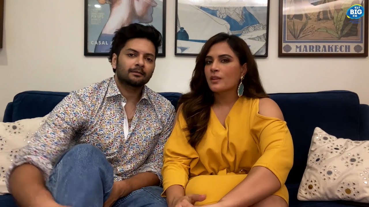 Feet Up with Ali Fazal and Richa Chadha | Malini Agarwal | Voot | 92.7 Bigfm