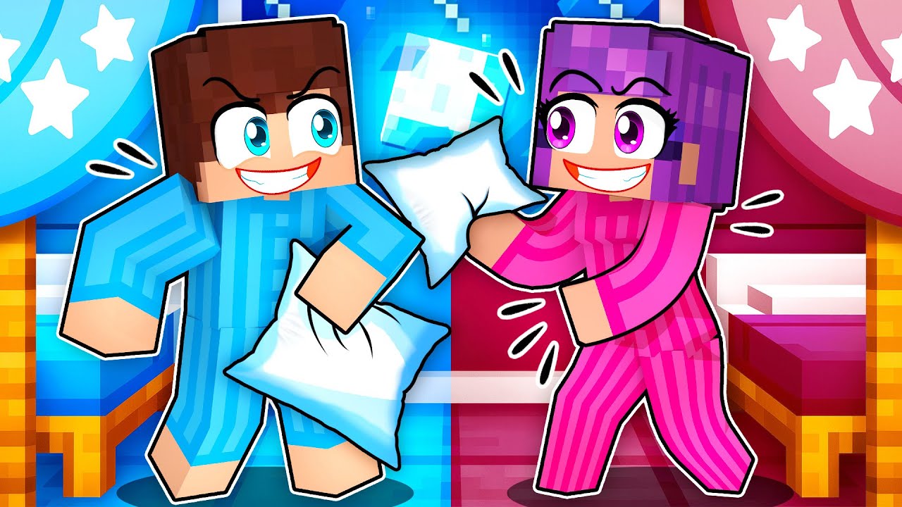 PIŻAMA PARTY z KPOP DEMON HUNTERS w Minecraft!
