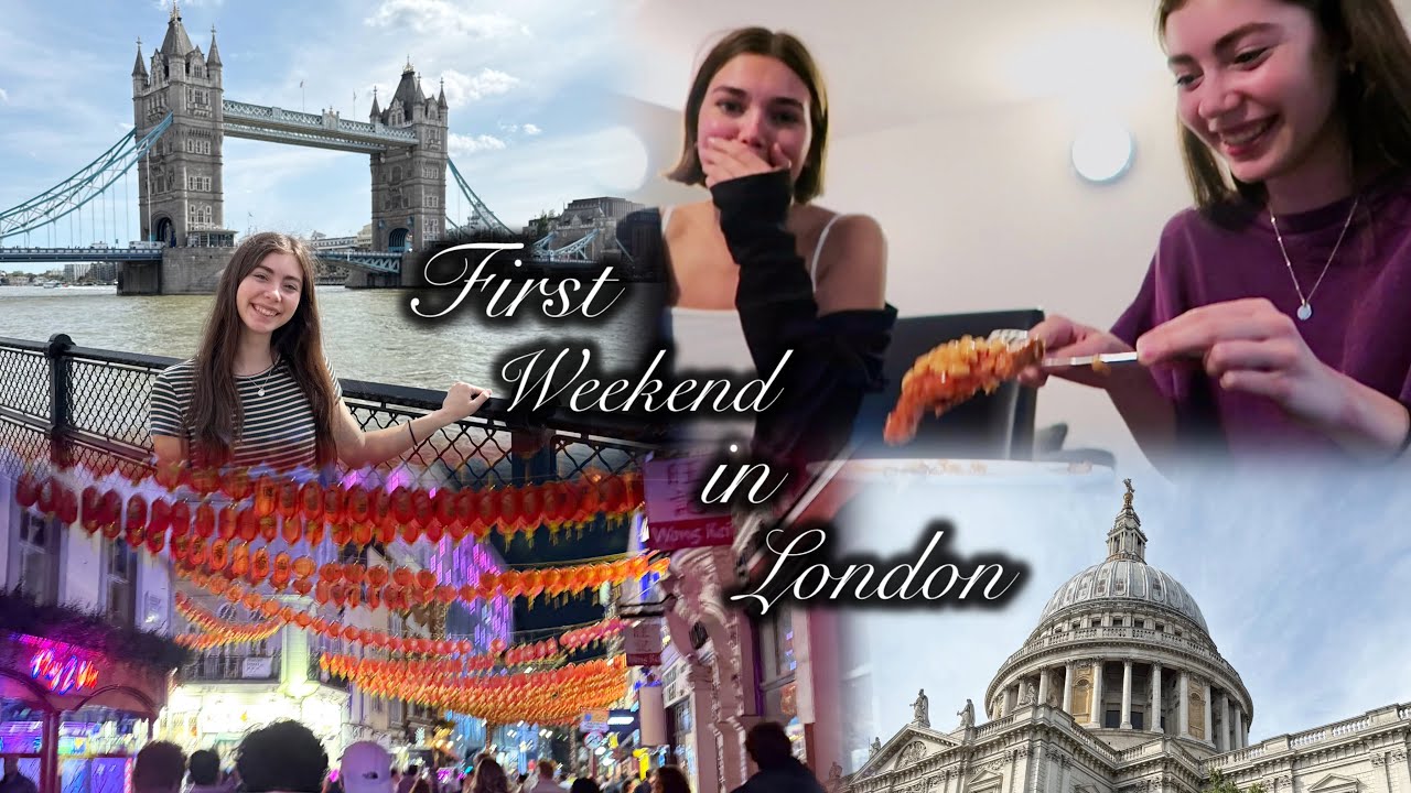 First Weekend in London! | Trying Beans on Toast lol | London Study Abroad (ep. 3)