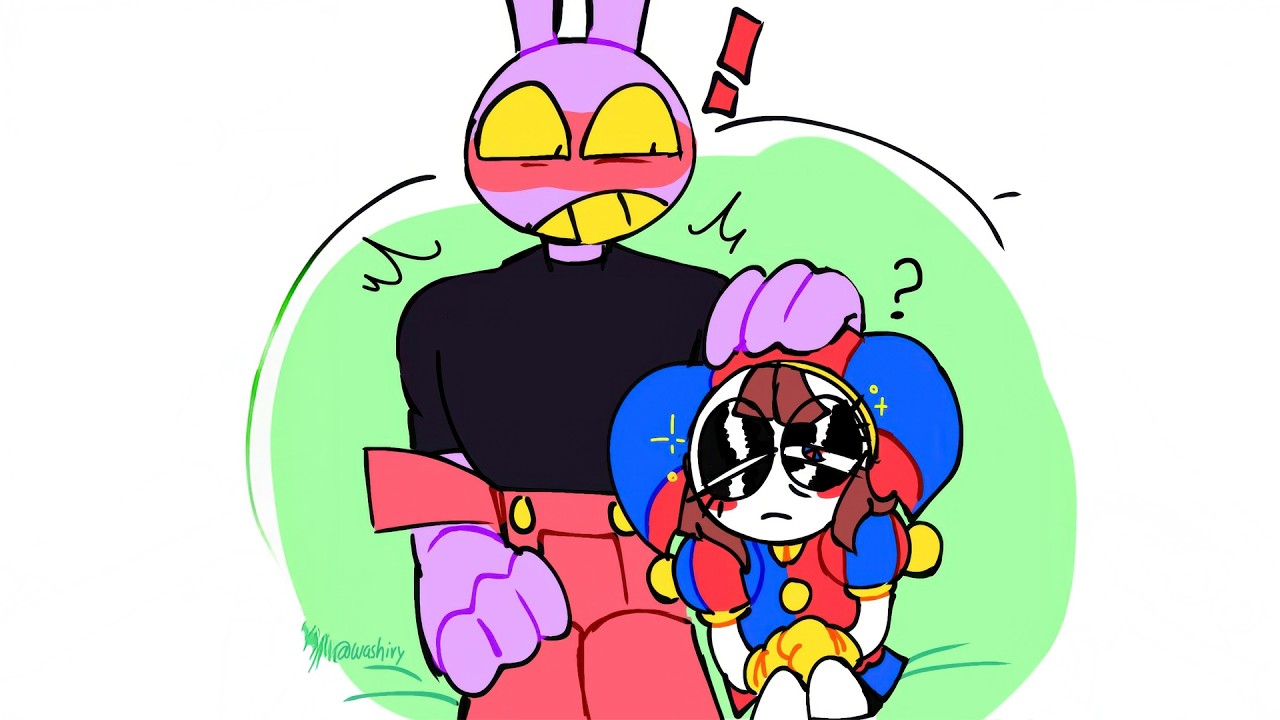 So Tiny 🥹 | Pomni x Jax (Funnybunny) | The Amazing Digital Circus Comic | TADC