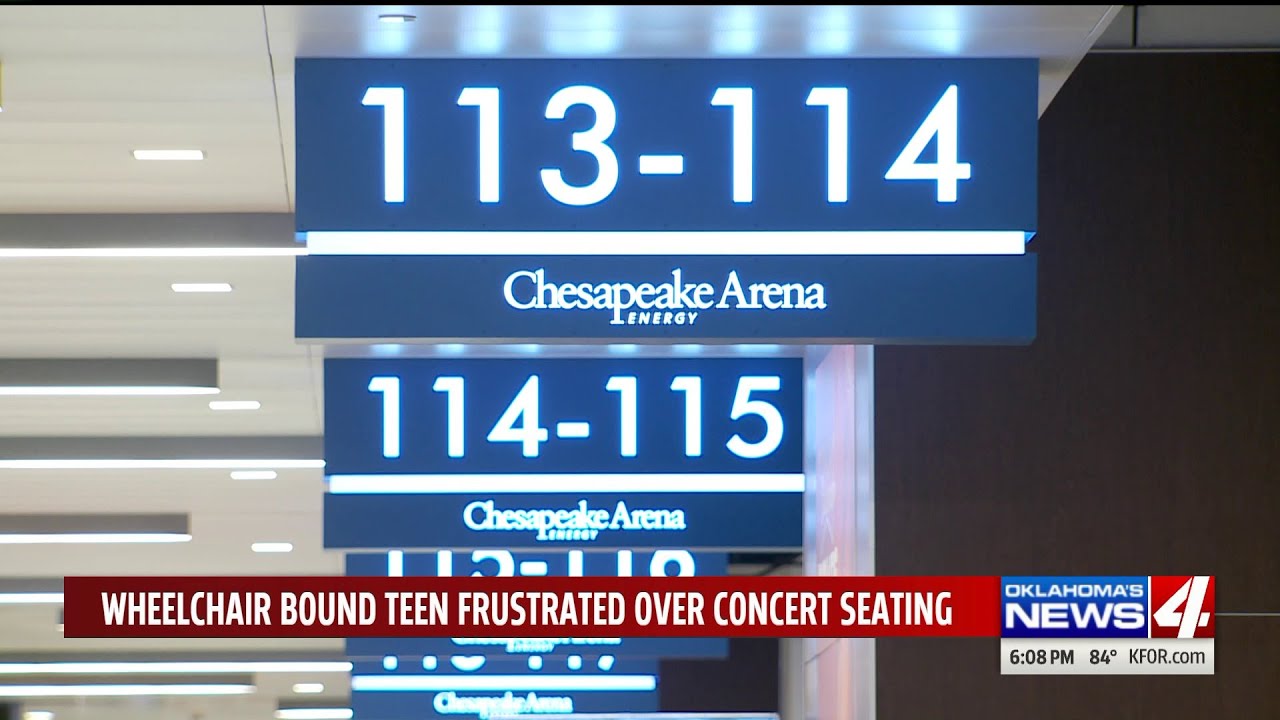 Oklahoma family frustrated about experience with accessible ticket during Carrie Underwood concert