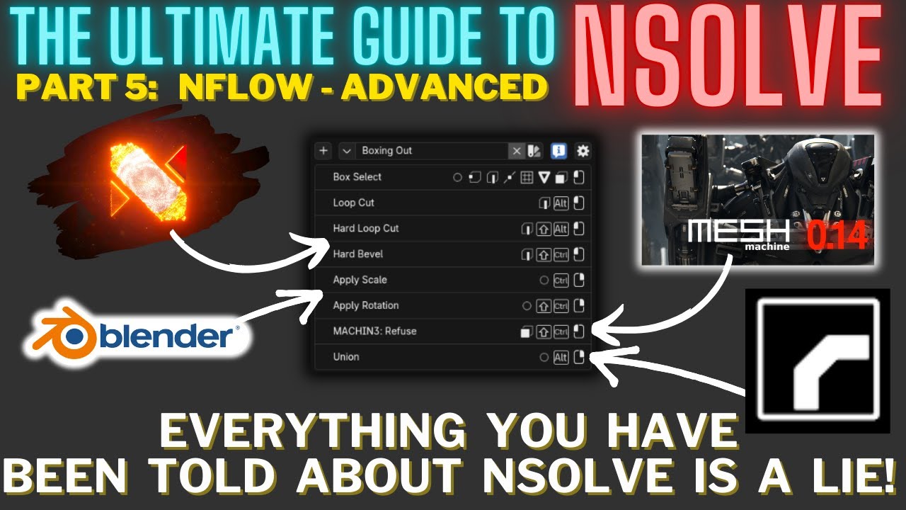 The Ultimate Guide to nSolve in Blender: Part 5 - nFlow Advanced