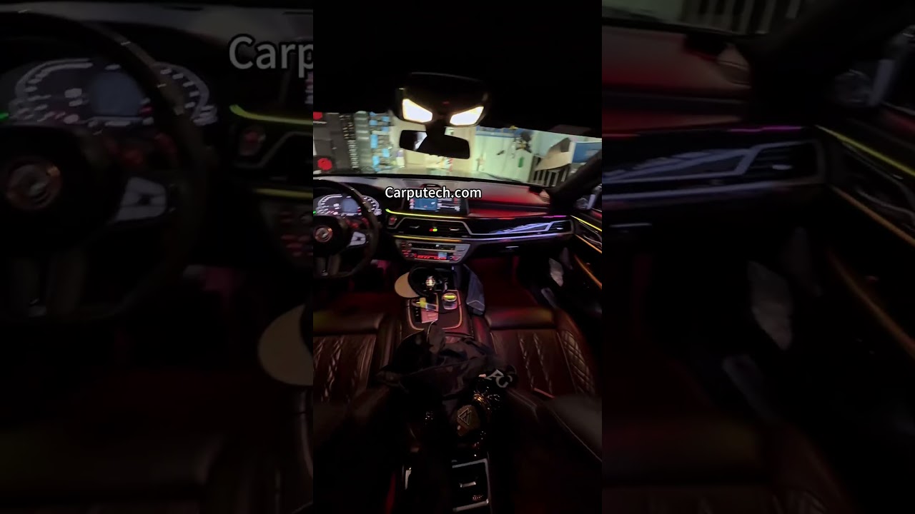 BMW 7 Series G12 2016-2022 Ambient Lighting Installation | Symphony LED Interior Lighting Upgrade