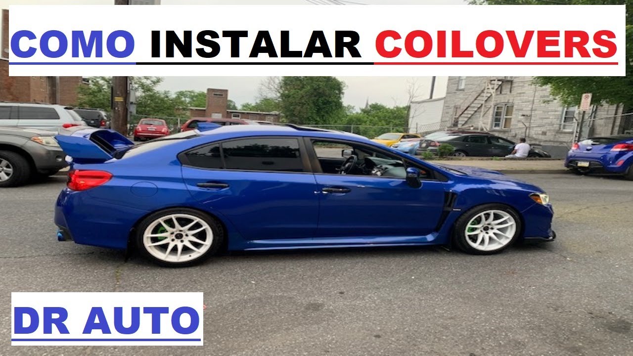 Subaru Impreza WRX instalacion de coilovers