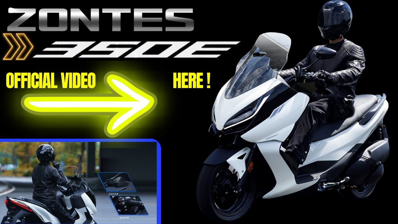 ZONTES 350E🔥SCOOTER IS HERE - OFFICIAL VIDEOS - IMAGES - SHORTS  #zontes #zontes350e