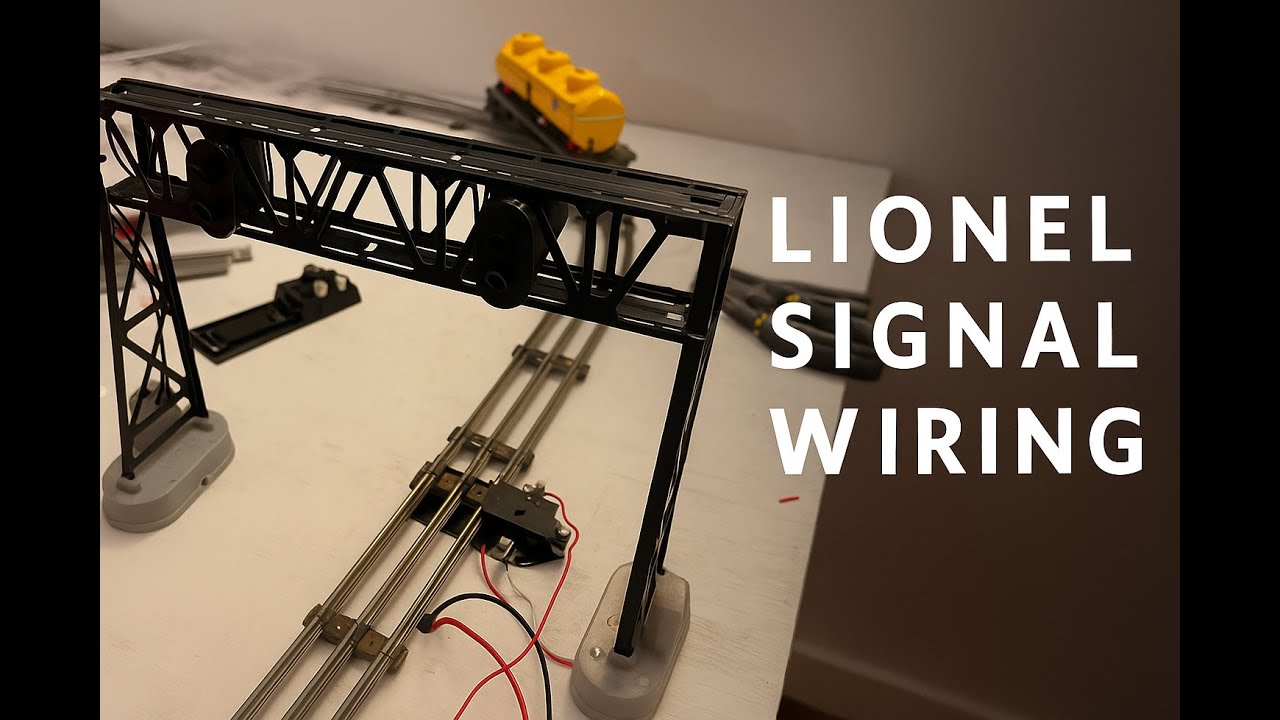 How to Wire Lionel No. 450 Signal Bridge