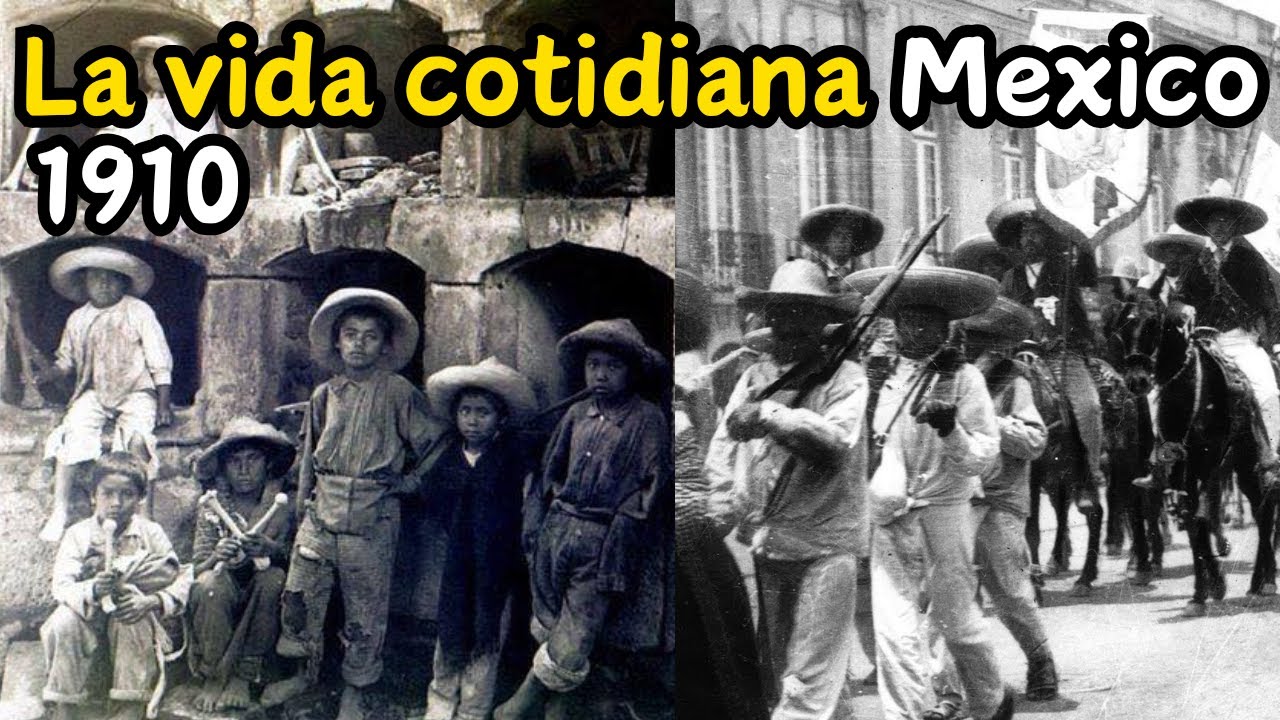 La vida cotidiana en 1910 Ciudad de Mexico