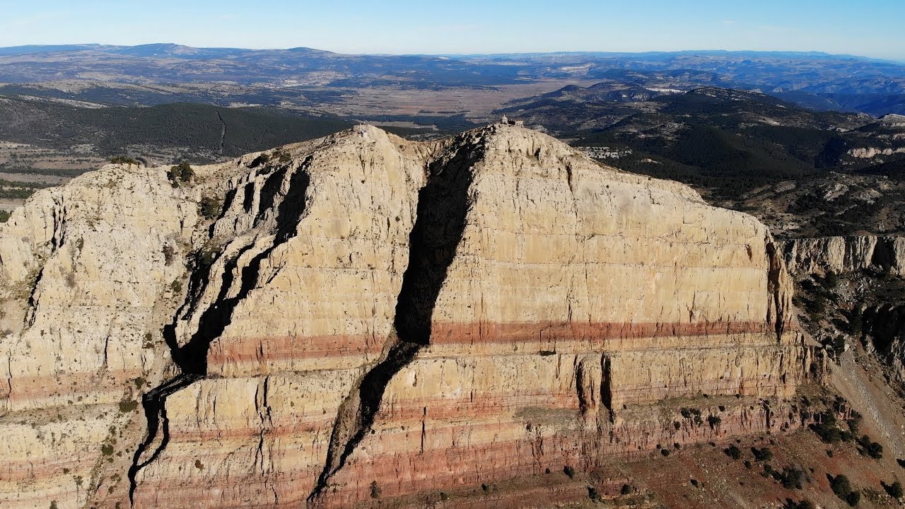 Pe&ntilde;agolosa desde el aire.