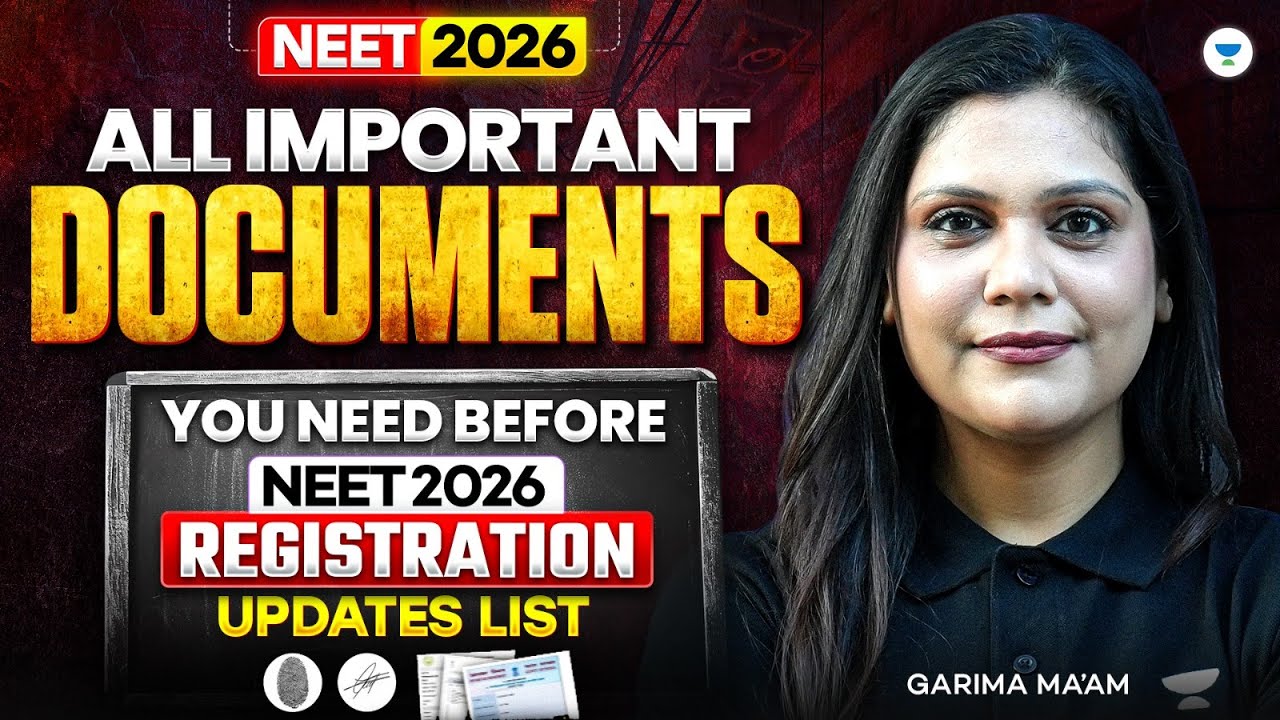 All Important documents you need before NEET 2026 Registration | Garima Goel Mam