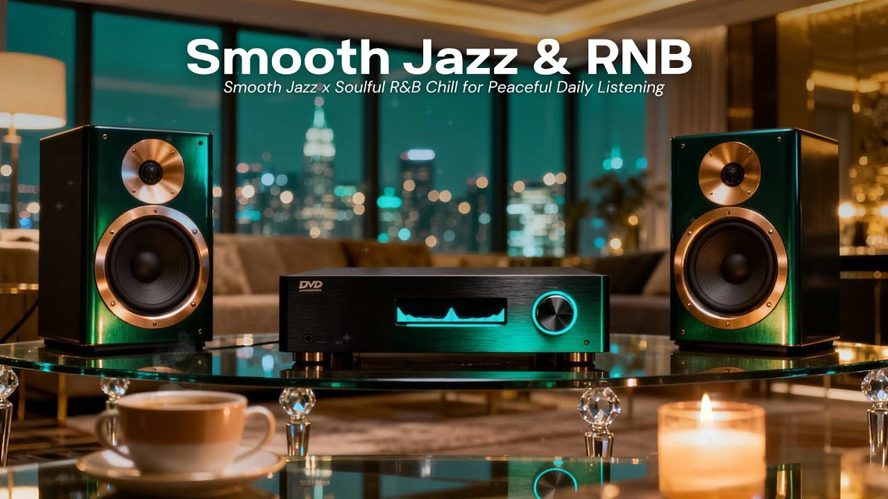Smooth Jazz x Soulful R&B Chill for Peaceful Daily Listening