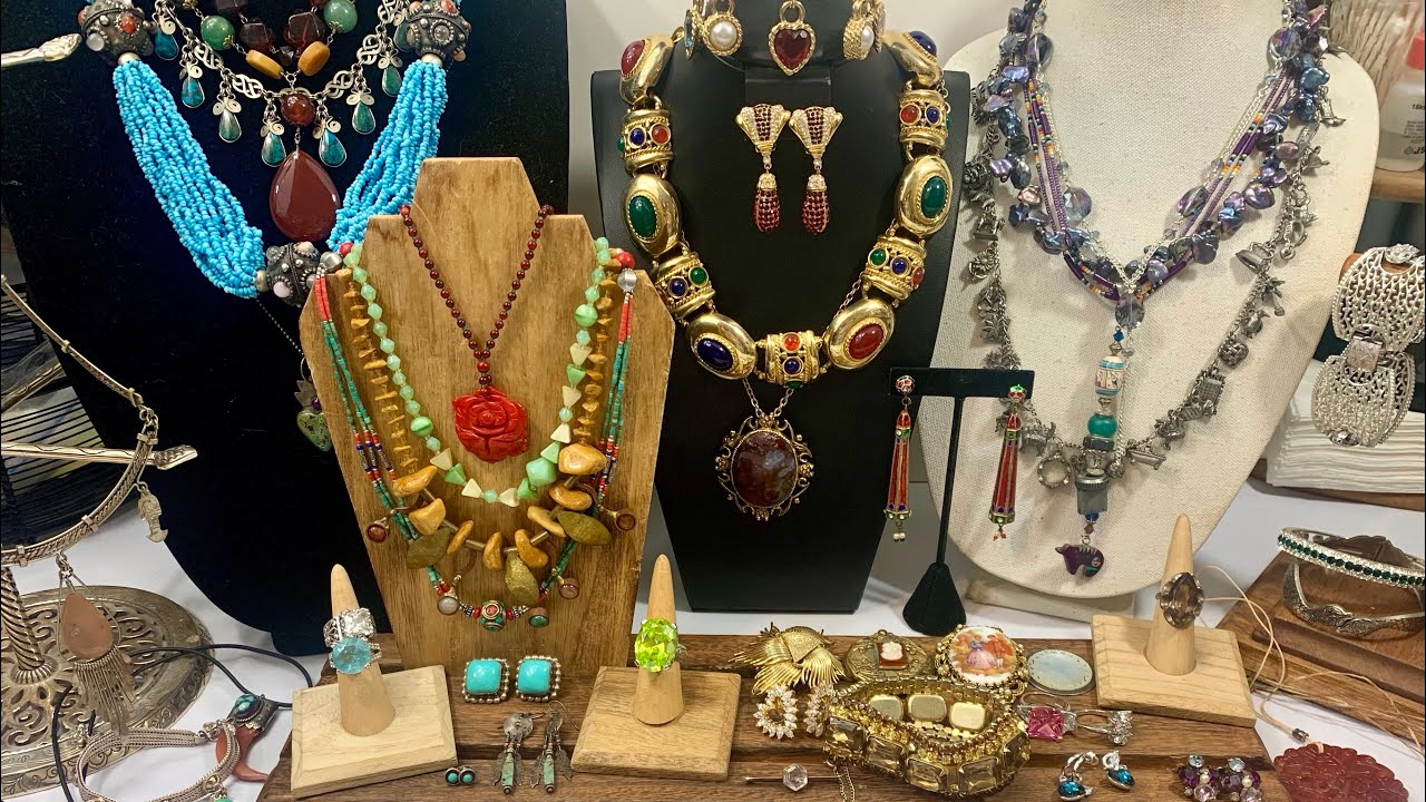 So Much Vintage Jewelry!! Pieces from my collection! Native American, Chinese export, Mexico Silver!