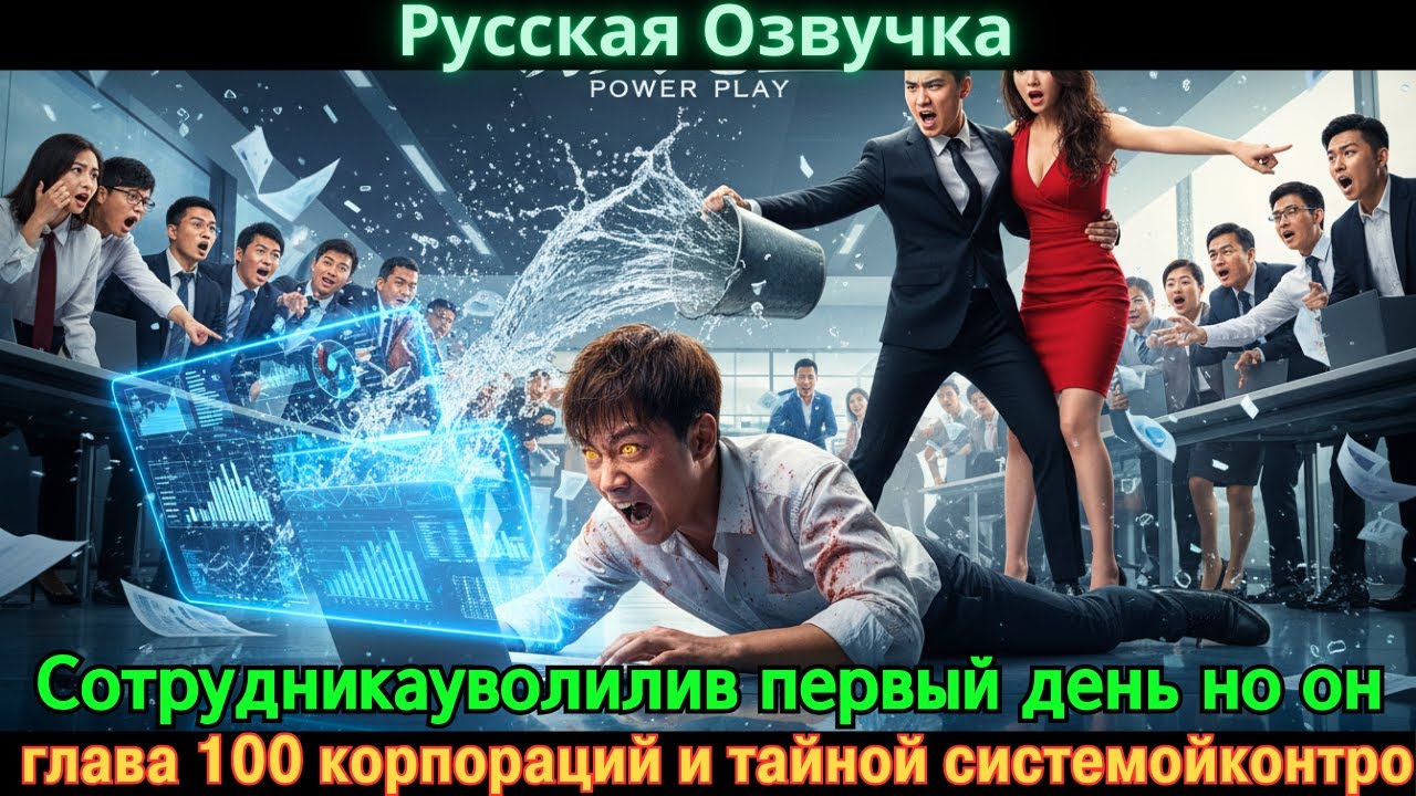 Сотрудникауволилив первый день но он глава 100 корпораций и тайной системойконтро #Новые фильмы 2025