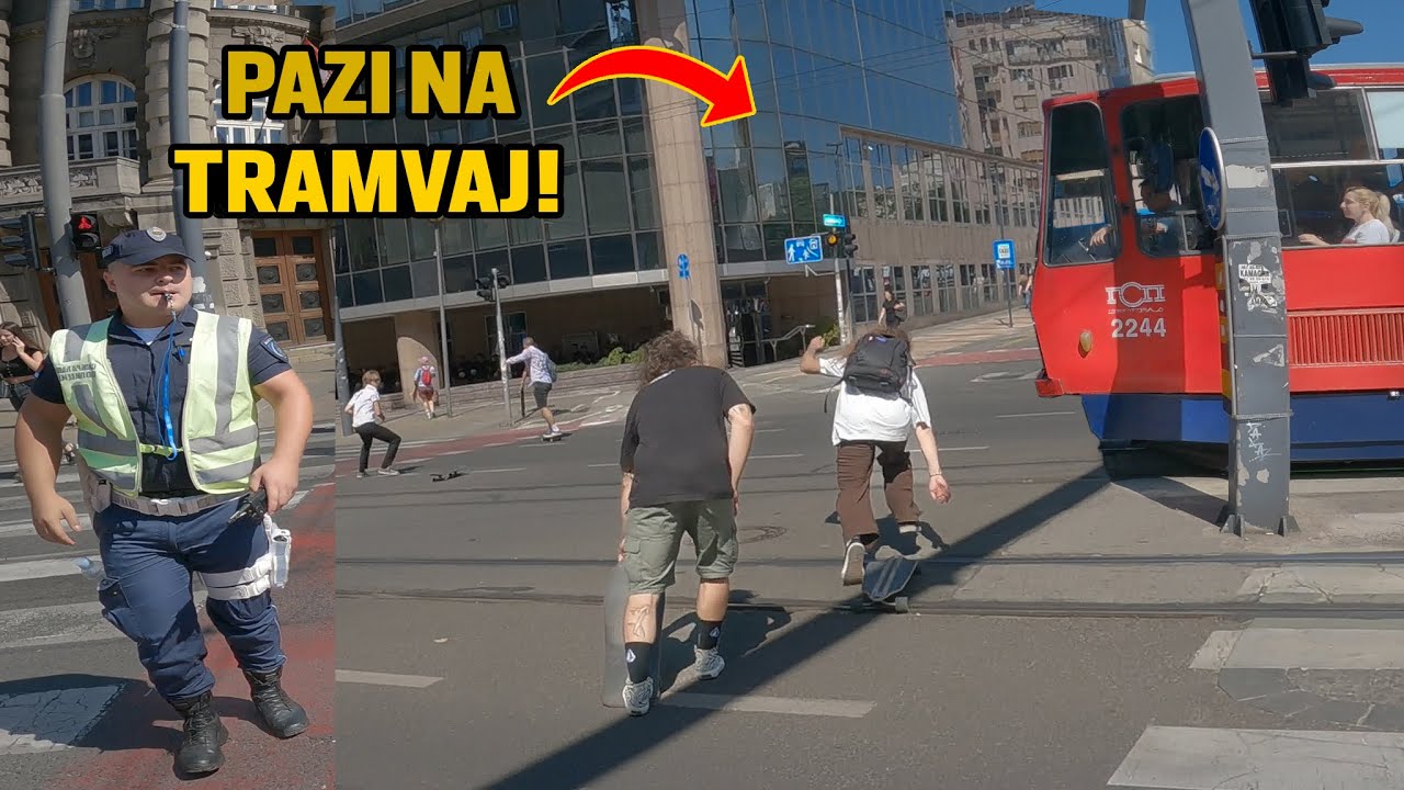 SPUST ULICAMA BEOGRADA | skateboard longboard downhill (Samit Nesvrstanih 09.09.2023) @JohnWolfrik
