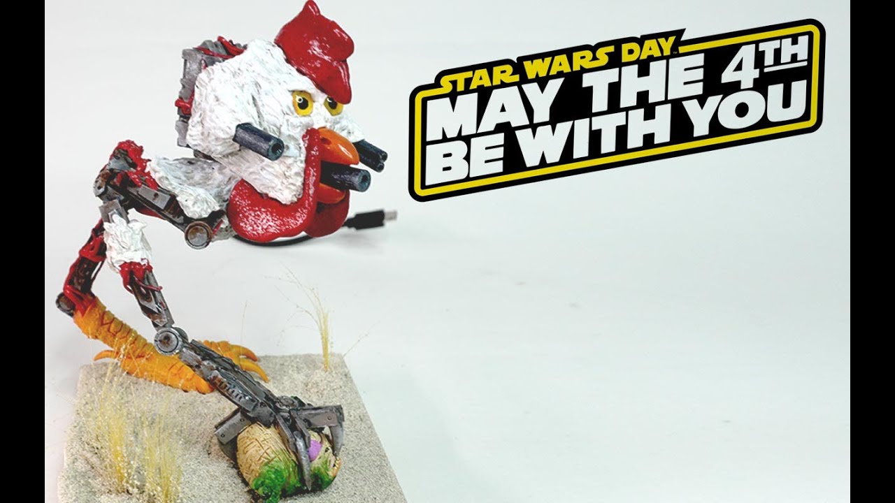 I Made An AT-ST For Star Wars day - But A Chicken Walker