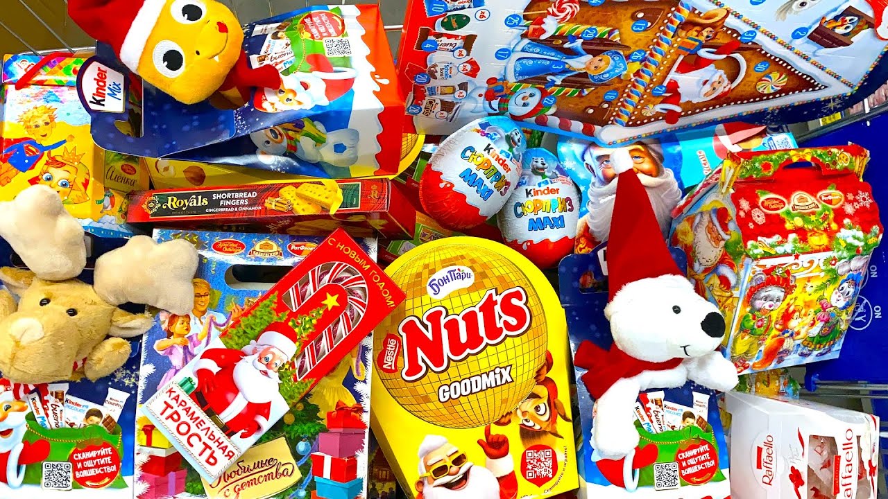 Мега Выпуск! Конфеты и Сладости 🤯! Shopping a lot of candy, Kinder, M&M’s, Skittles,Snickers,Oreo