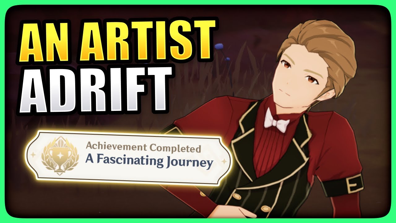 An Artist Adrift (A Fascinating Journey Achievement) THREE DAYS TIME-GATED Genshin Impact 3.6 Sumeru