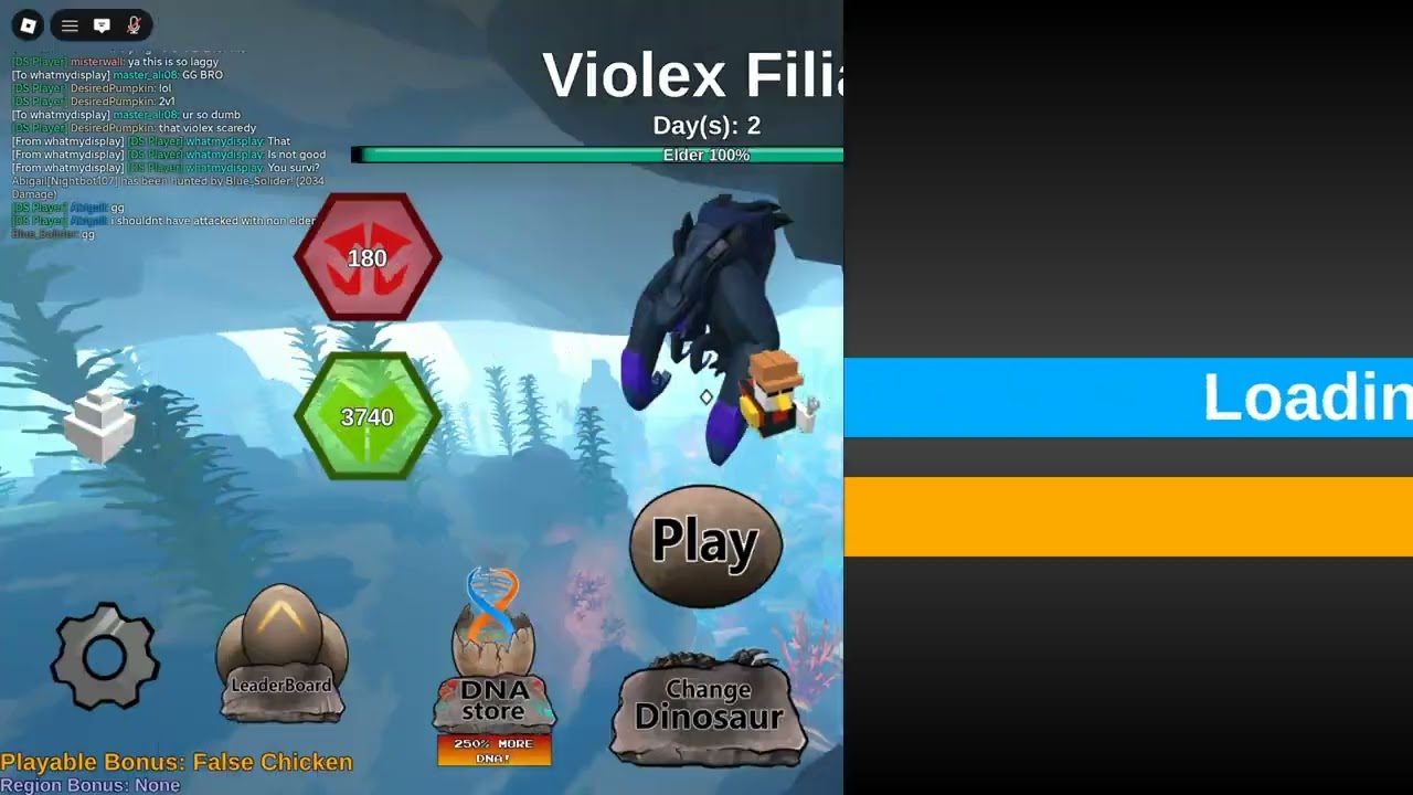 Roblox Dinosaur Simulator War and Kosing against Randoms!!