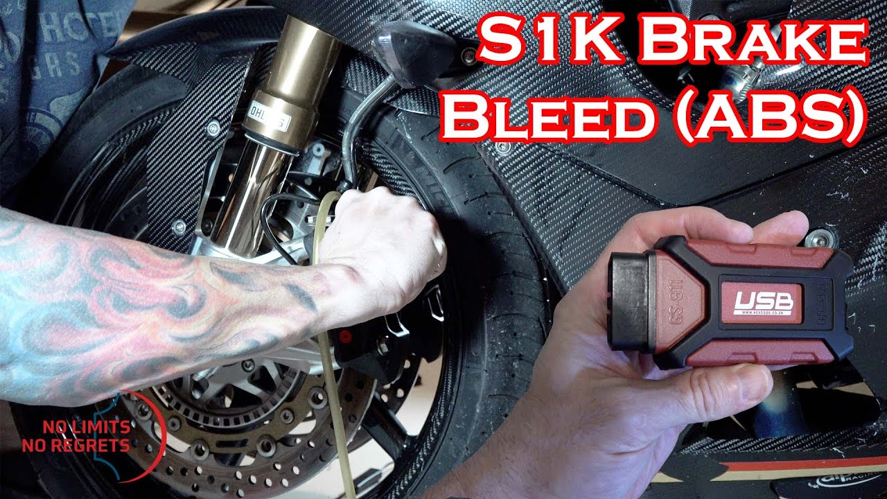 Как прокачать тормоза мотоцикла легко — инструмент ABS GS-911 для BMW S1000RR