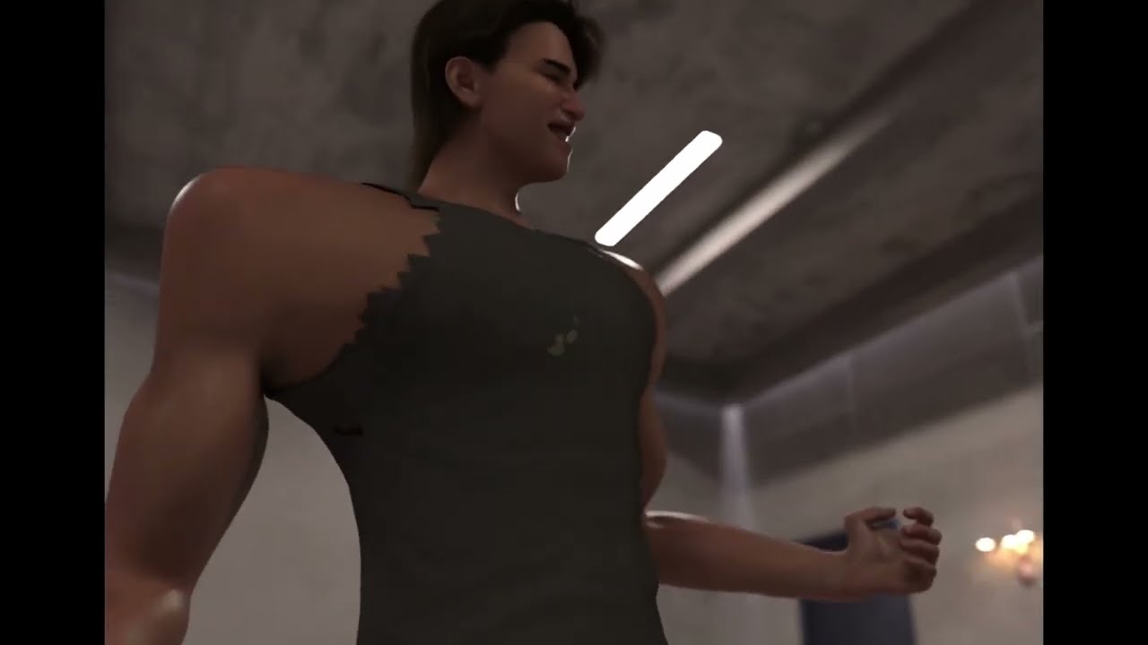 Teen into bodybuilder
