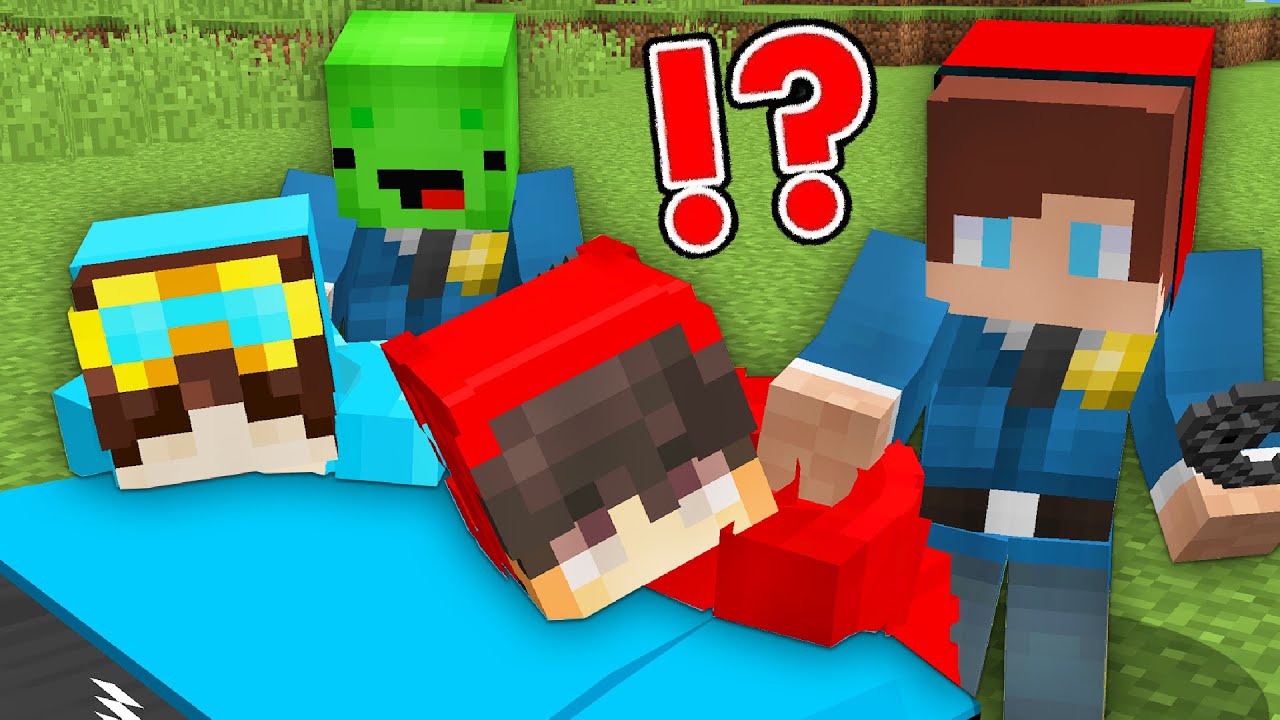 JJ and Mikey Became POLICE and CAUGHT Cash and Nico in Minecraft Challenge Funny Pranks - Maizen