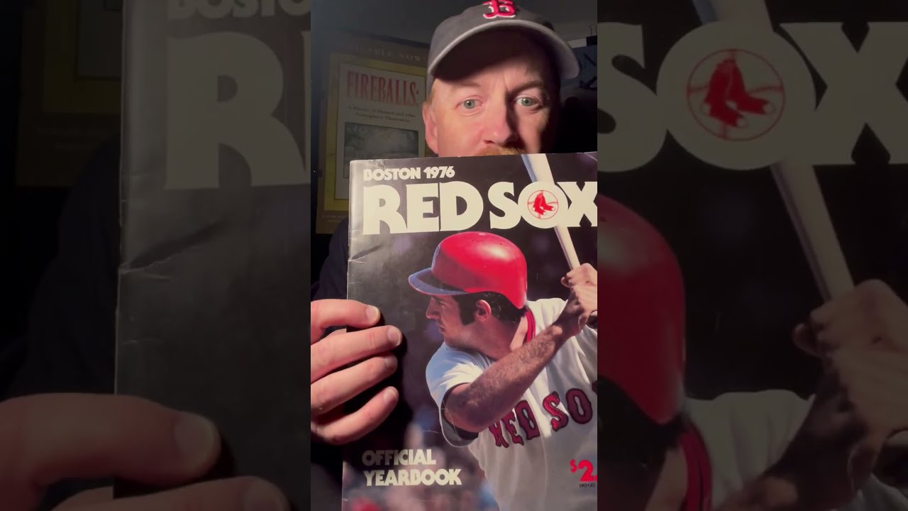 1976 Boston Red Sox Yearbook #bostonredsoxnews #mlb #70skids #baseballcards #baseballmemorabilia 