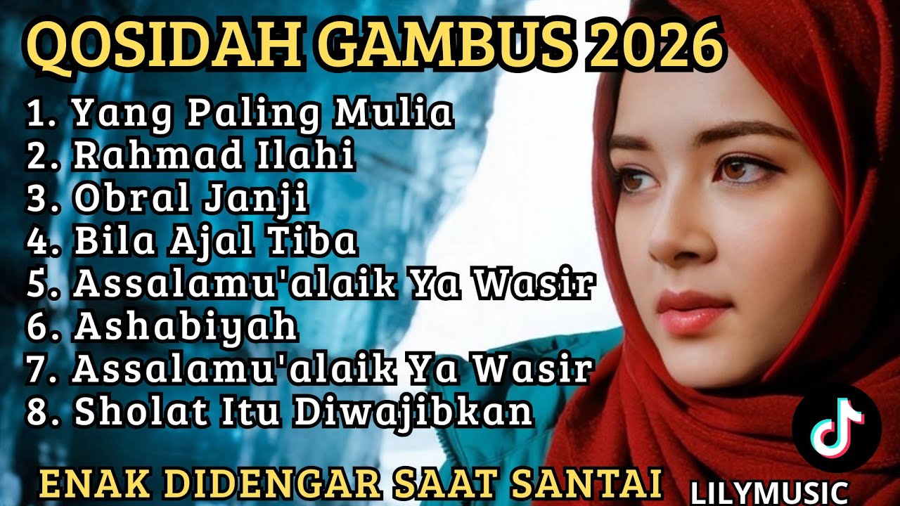 LAGU SPESIAL BULAN ROJAB ✨️QOSIDAH GAMBUS MERDUU ADEM DI HATI INI 🌹ENAK DI DENGAR SEJUK BIKIN C4NDUU