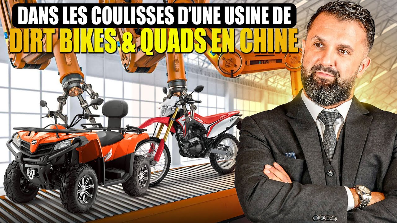 Visite d'un Fabricant de Dirt Bikes et Quads en Chine : À la Découverte de Nouveaux Modèles