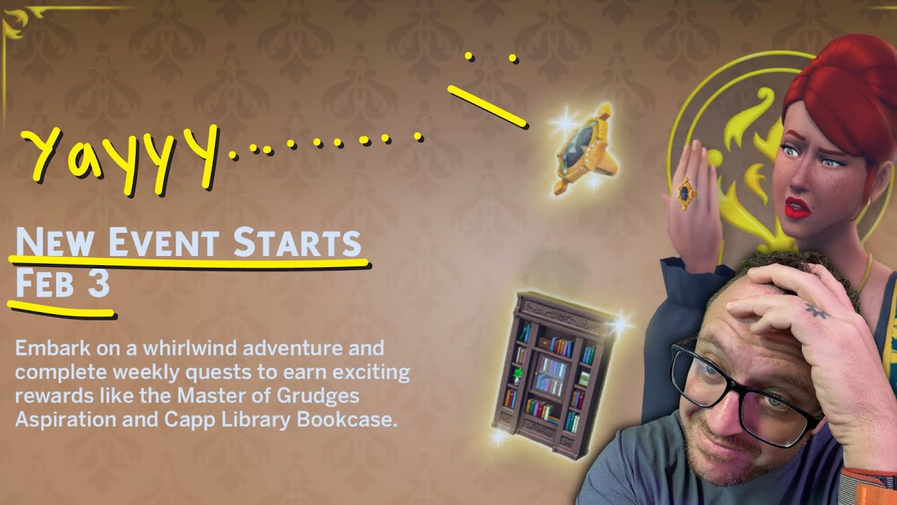 Looks like we're getting ANOTHER timed event?! Yay.....