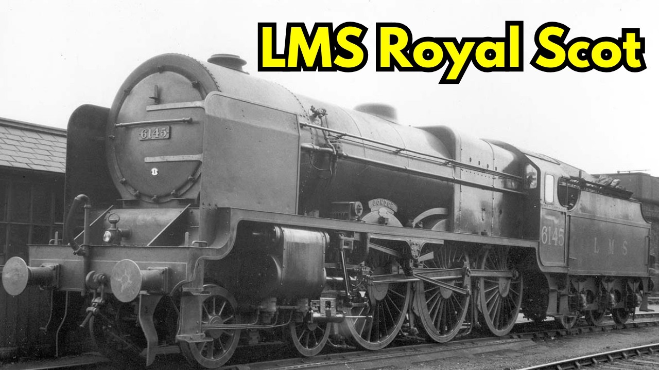 What Makes the LMS Royal Scot Class the Icon of British Steam? #royalscot #lms #railway #fyp #steam