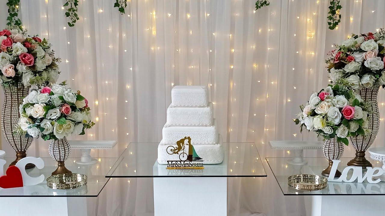 Como Fazer Decoração de Mesa de Casamento - Aprenda a montar uma mesa de casamento digna! Eventos