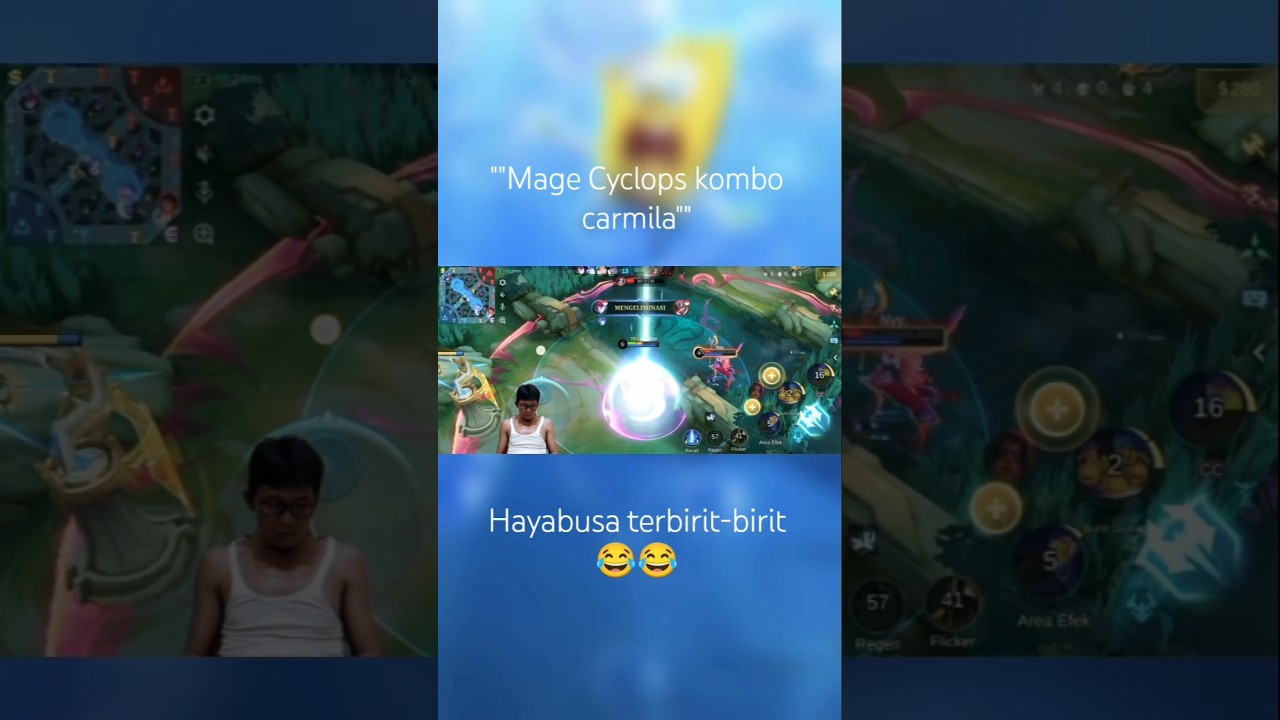 gameplay mage Cyclops kombo carmila 