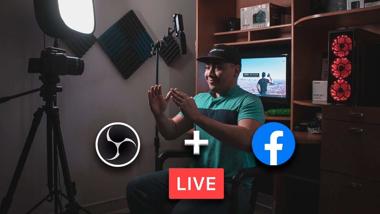 Cómo TRANSMITIR EN VIVO a FACEBOOK con OBS paso a paso | TRANSMITE CON CALIDAD