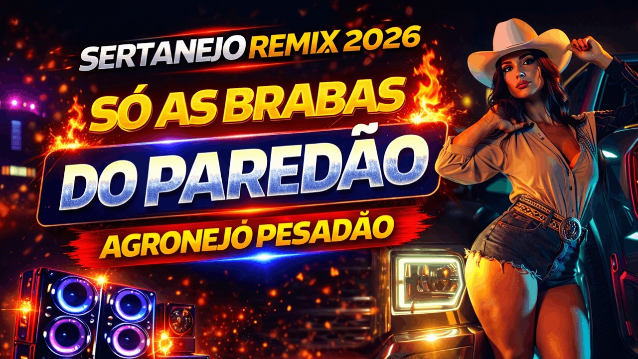 SERTANEJO REMIX 2026 🔥 SÓ AS BRABAS DO PAREDÃO | AGRONEJO PESADÃO 🚜 DJ André do Beat