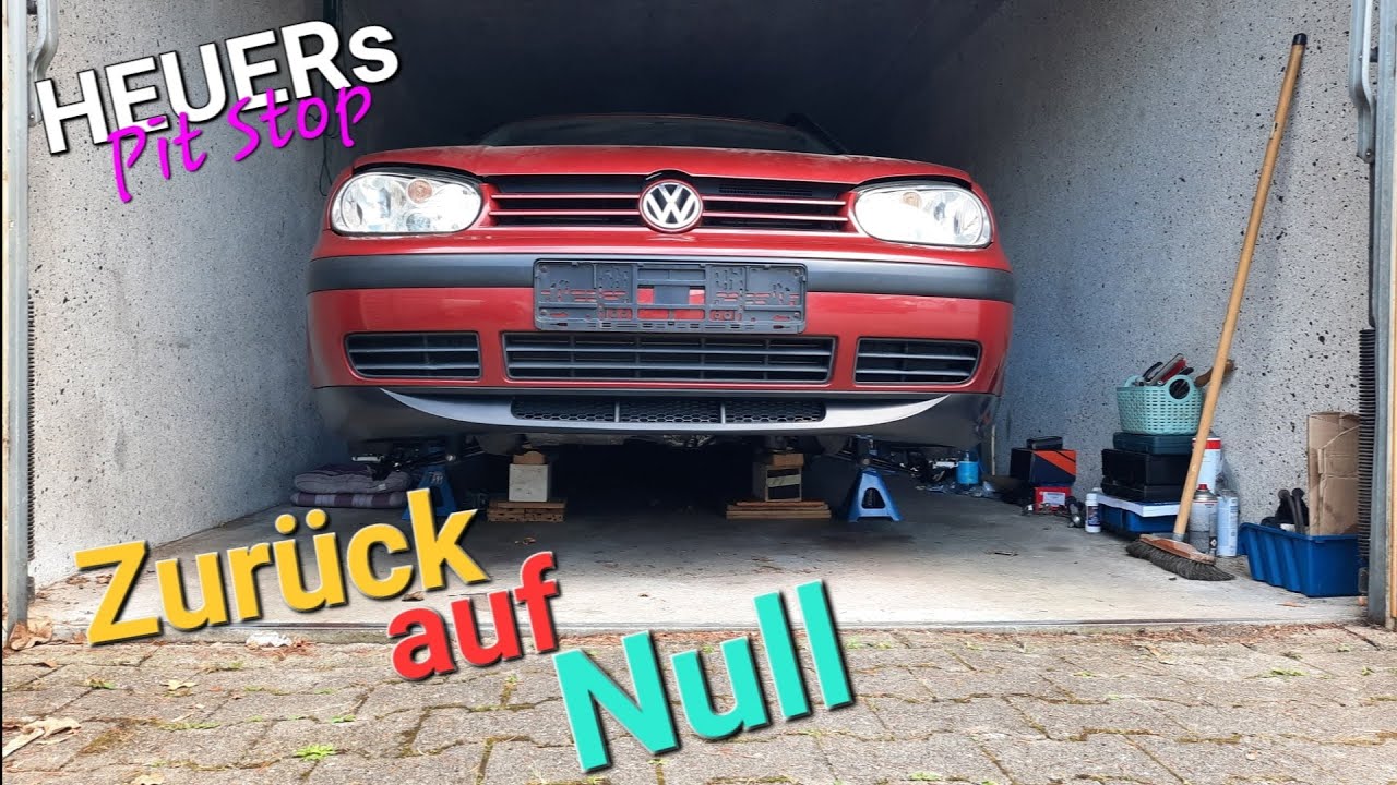 GOLF4 | Irgendwas stimmt mit Golfi nicht | Werde ich 2025 noch fertig? | Dieses Auto ist verflucht
