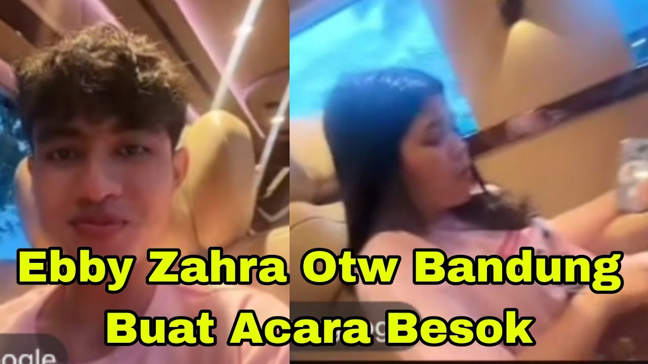 EBBY ZAHRA SEMOBIL OTW BANDUNG GEMES BANGET 