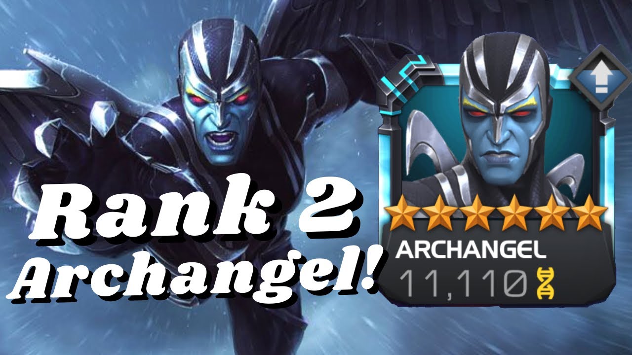 6 Star Archangel goes to Rank 2! | Marvel Contest of Champions
