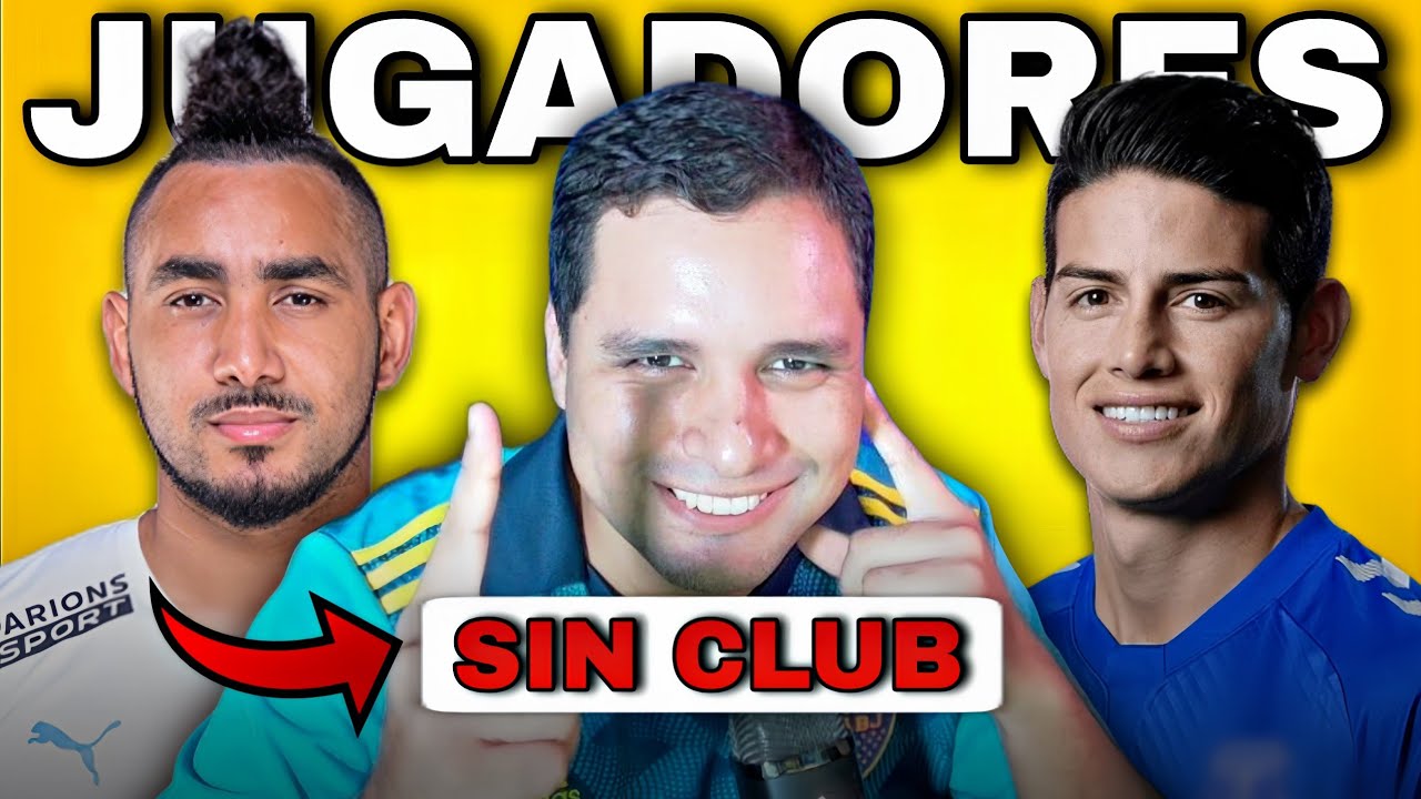 12 JUGADORES ESTRELLAS QUE NO TIENEN EQUIPO EN 2026. REACCIÓN PICANTE.