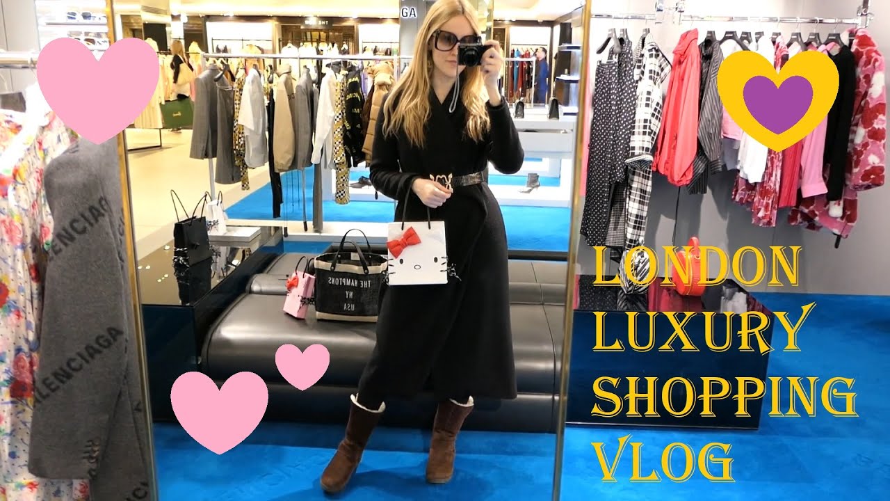 London Luxury Shopping Vlog 2020 - New and Vintage Chanel, Dior, Louis Vuitton, Fendi & Balenciaga