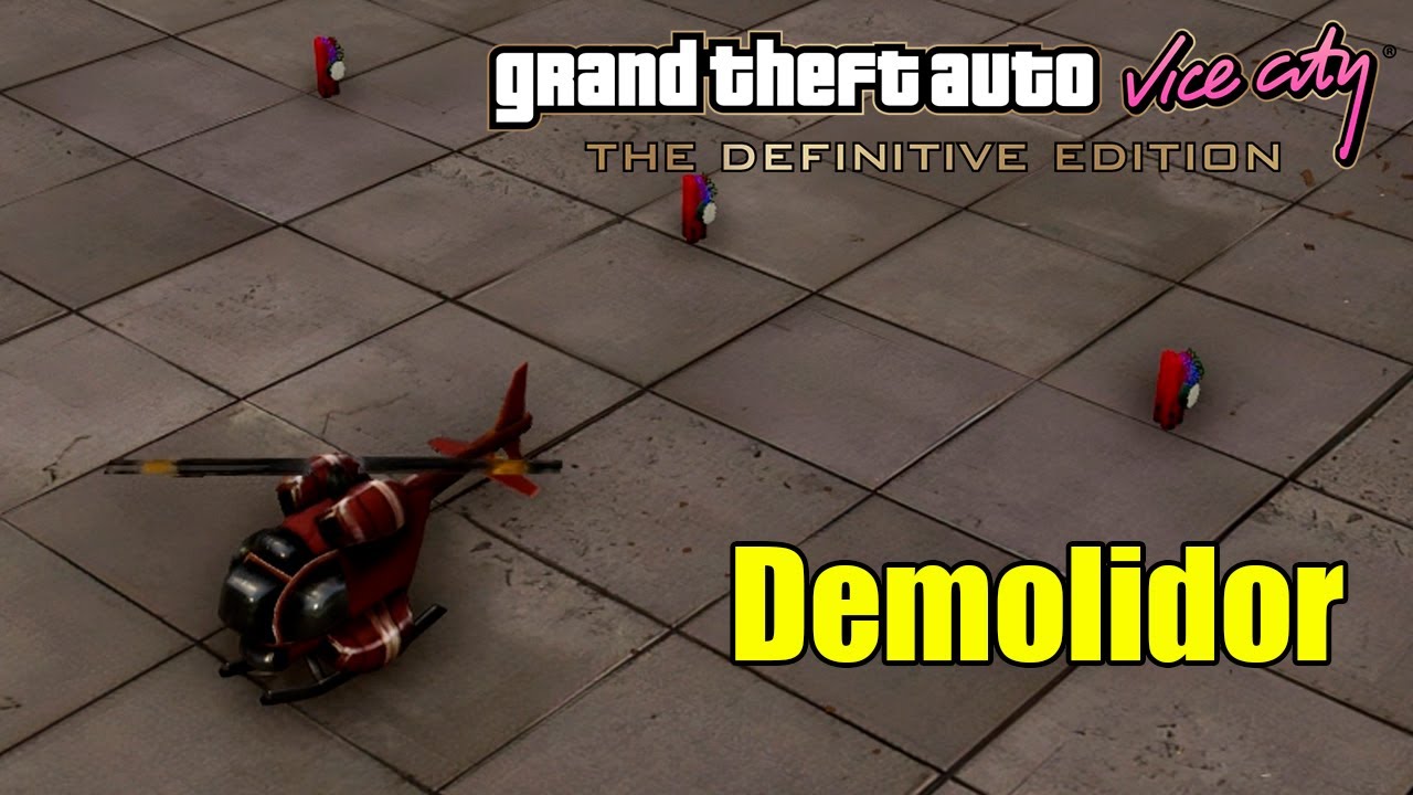 GTA Vice City Definitive Edition - MISSÃO DEMOLIDOR (DEMOLITION MAN)