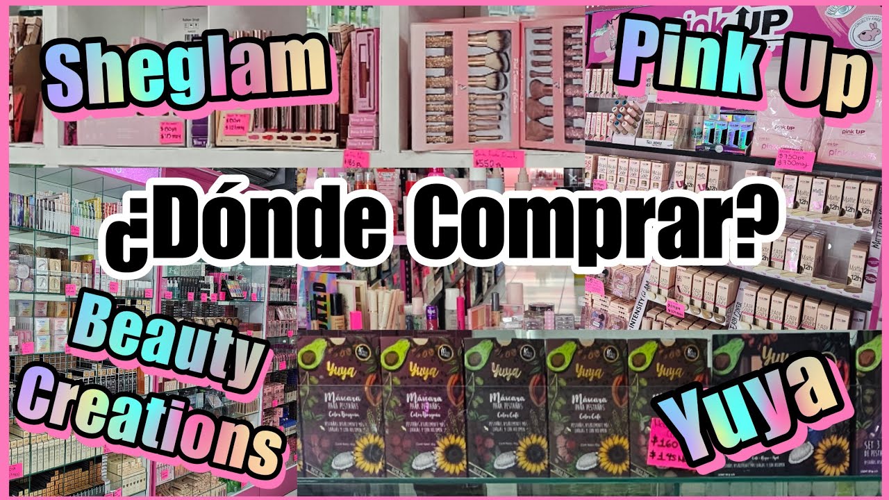 💄Maquillaje de marca, barato sin ir al centro Pink Up, Yuya, Bissu, Sheglam, Beauty Creations prosa
