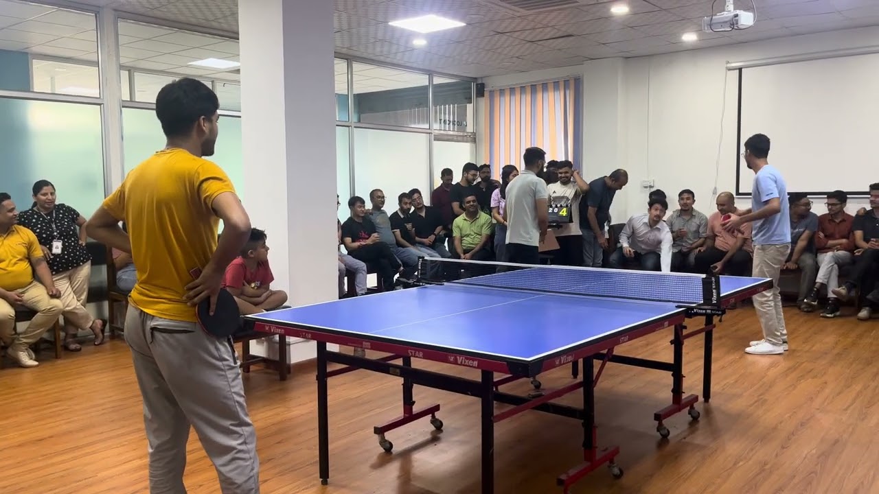 EPIC Table Tennis Showdown! Diman Vs Kundan  | LogPoint Nepal Office Internal Tournament 2023