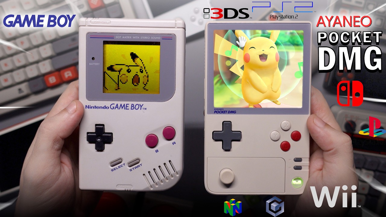 AYANEO Pocket DMG! GAME BOY rodando SWITCH e GTA V! Console Portátil Vertical MAIS POTENTE do MUNDO!