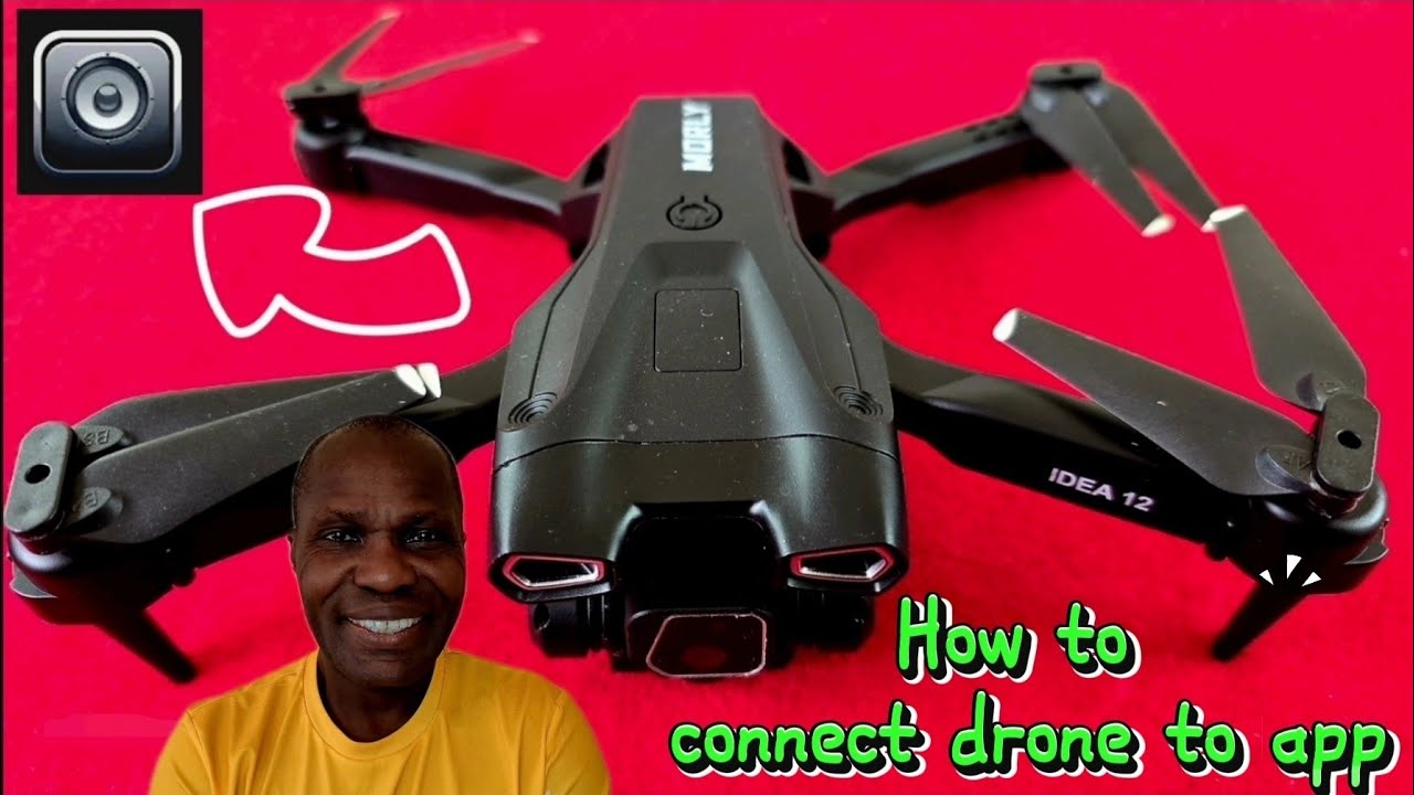 IDEA 12 Drone - Conexi&oacute;n de la aplicaci&oacute;n