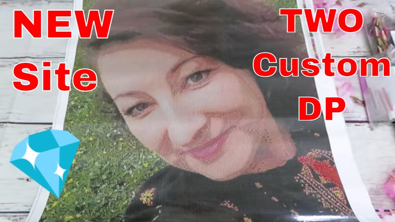 COODEALS Two CUSTOM Diamond Painting Review.  Do I Like It?
